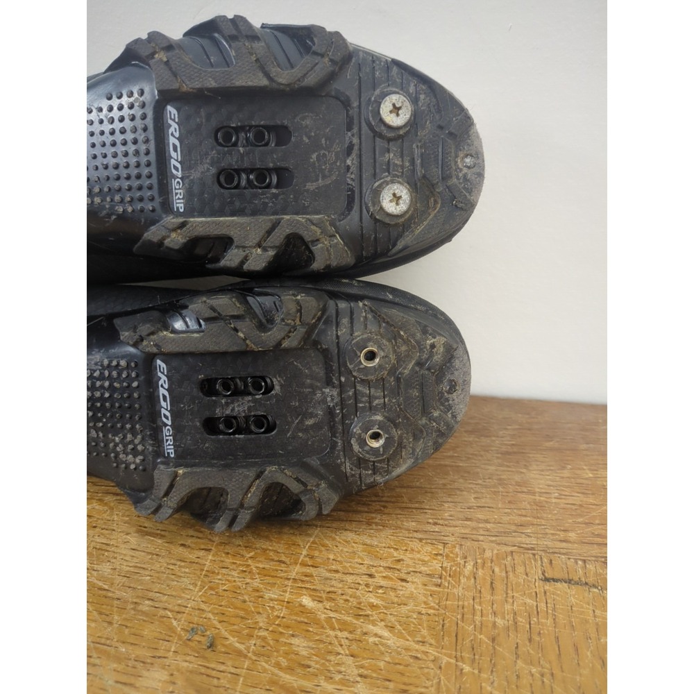 Garneau Men's Bike Cycling Clip Shoes Ergo Grip - Black BOA Canada Sz US 7 - Picture 7 of 9